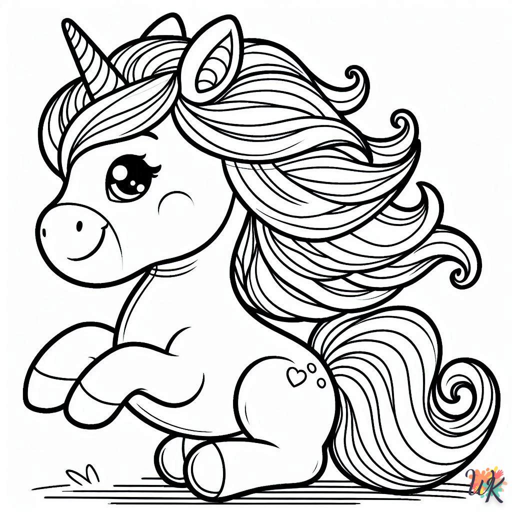 Dibujos Para Colorear Unicornio