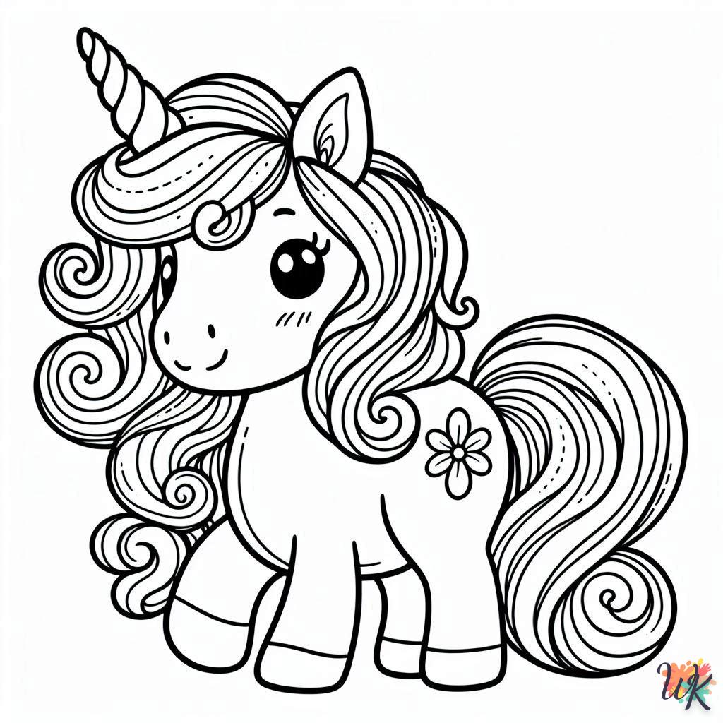 Dibujos Para Colorear Unicornio