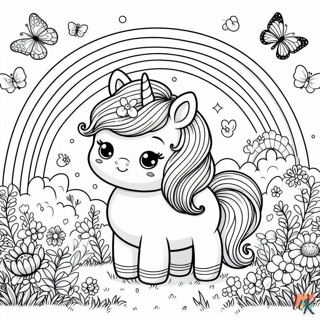 Dibujos Para Colorear Unicornio