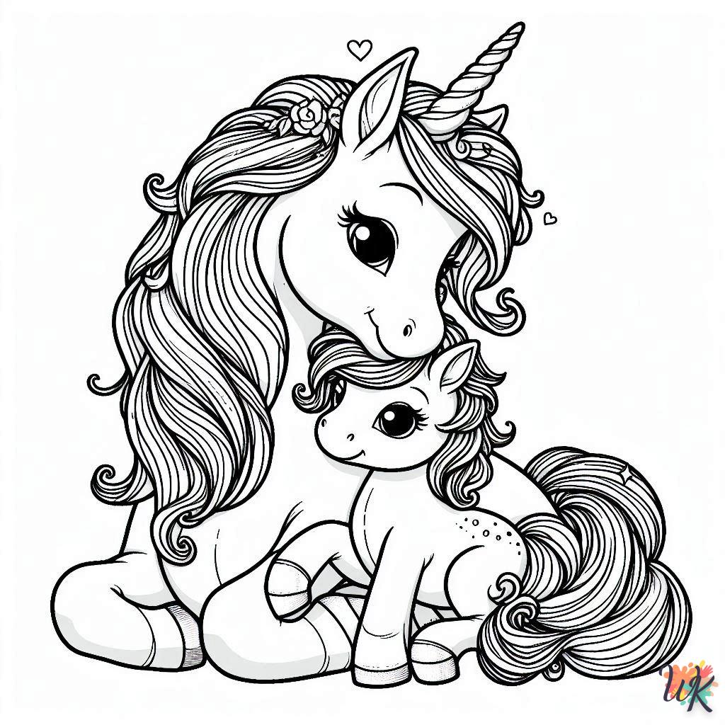 Dibujos Para Colorear Unicornio