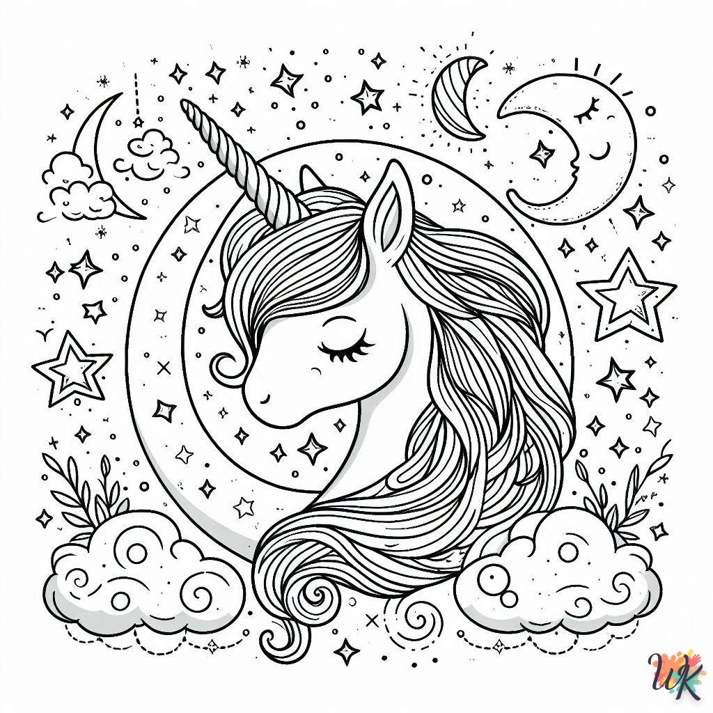 Dibujos Para Colorear Unicornio