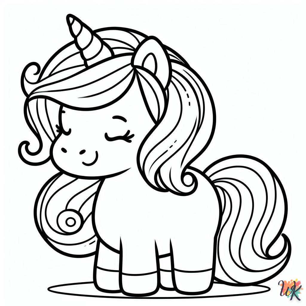 Dibujos Para Colorear Unicornio