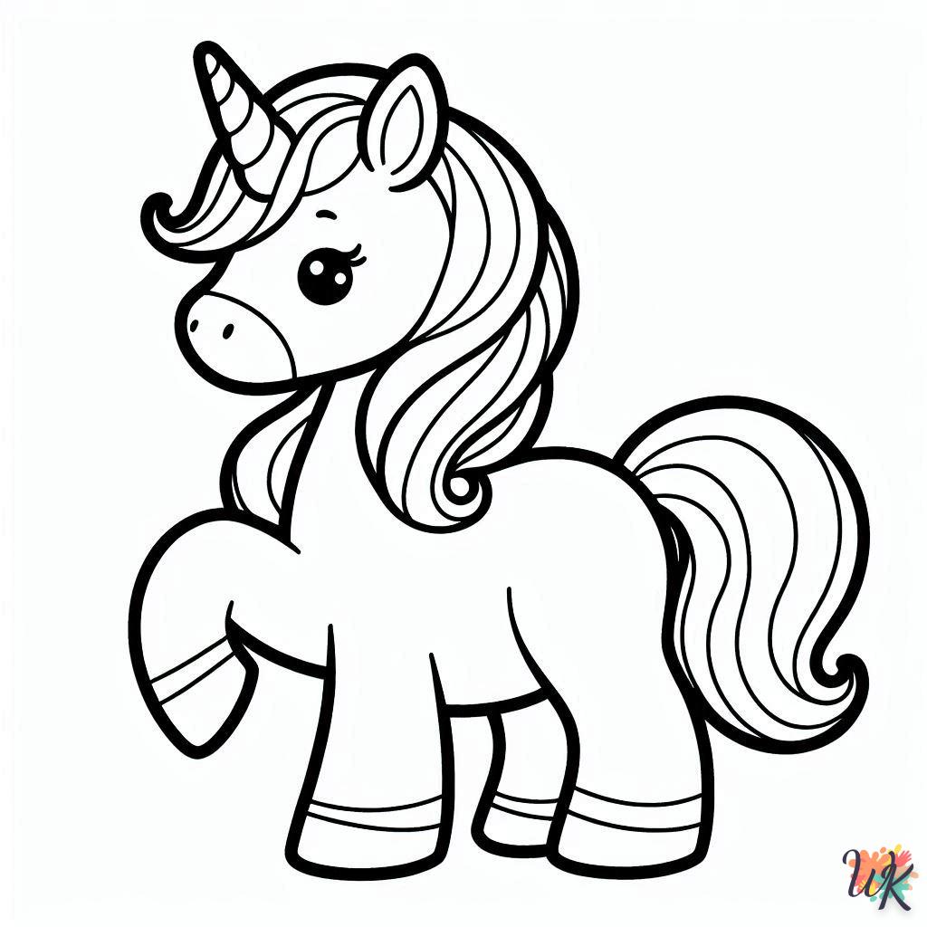 Dibujos Para Colorear Unicornio