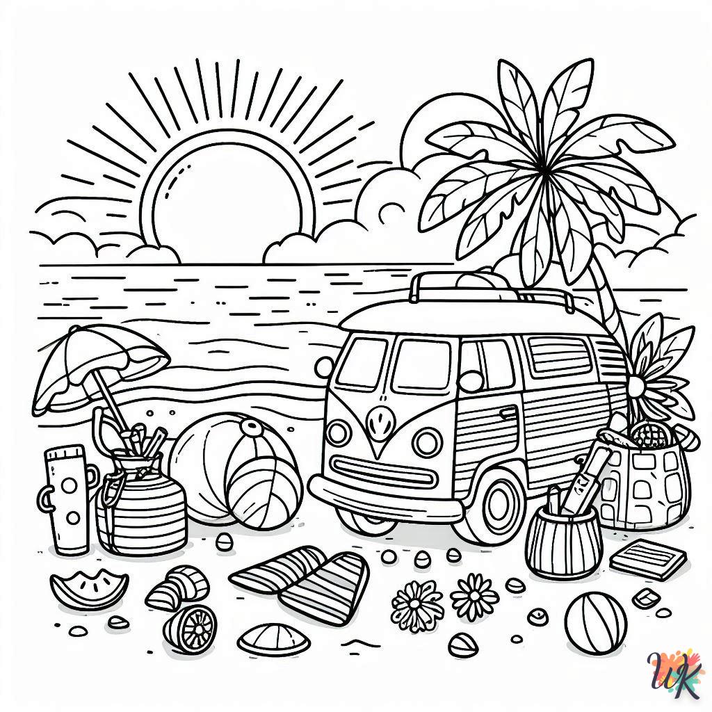 Dibujos Para Colorear Verano