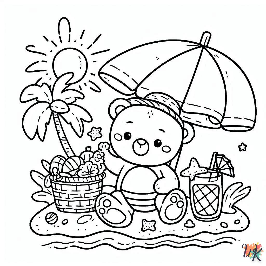 Dibujos Para Colorear Verano