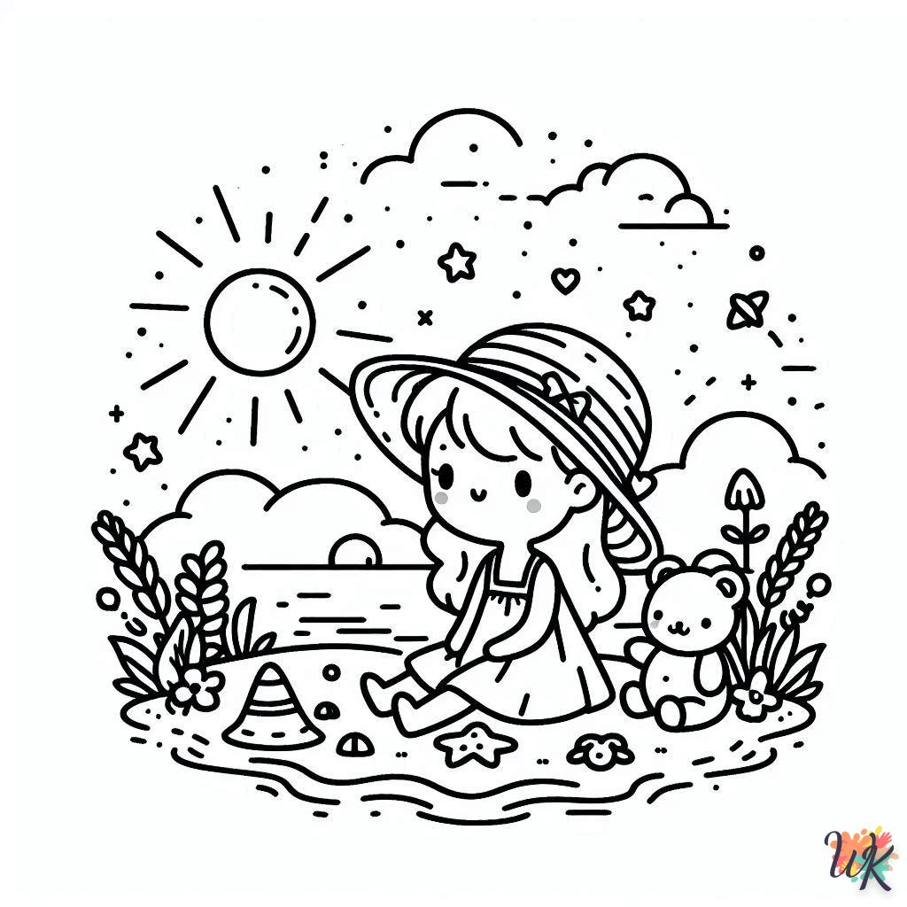 Dibujos Para Colorear Verano