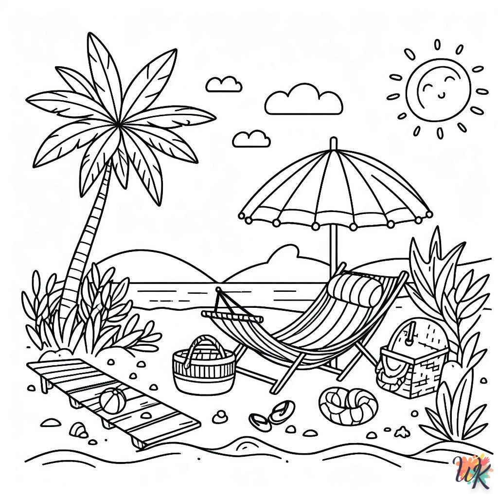 Dibujos Para Colorear Verano