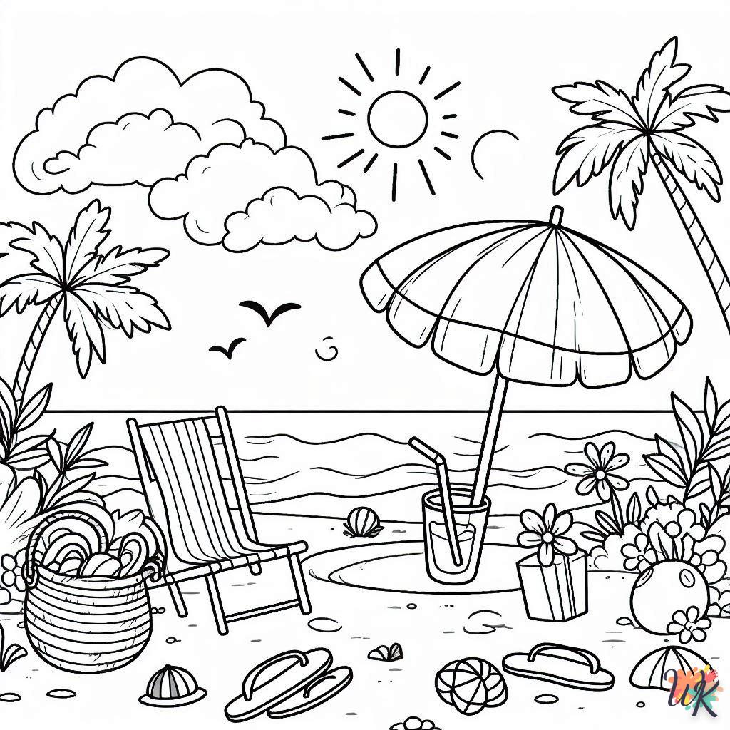 Dibujos Para Colorear Verano