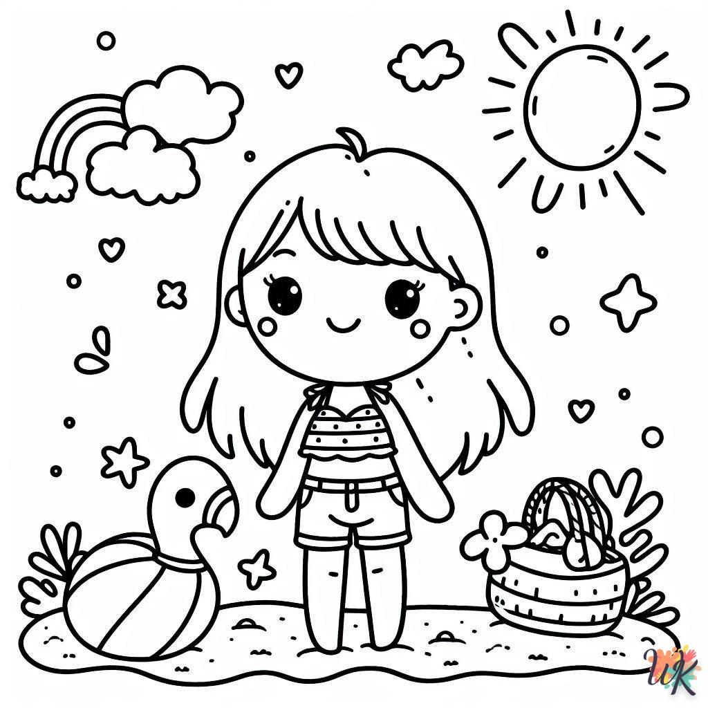 Dibujos Para Colorear Verano