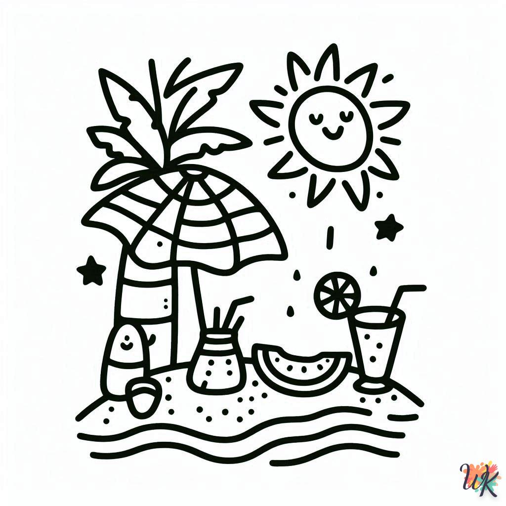 Dibujos Para Colorear Verano