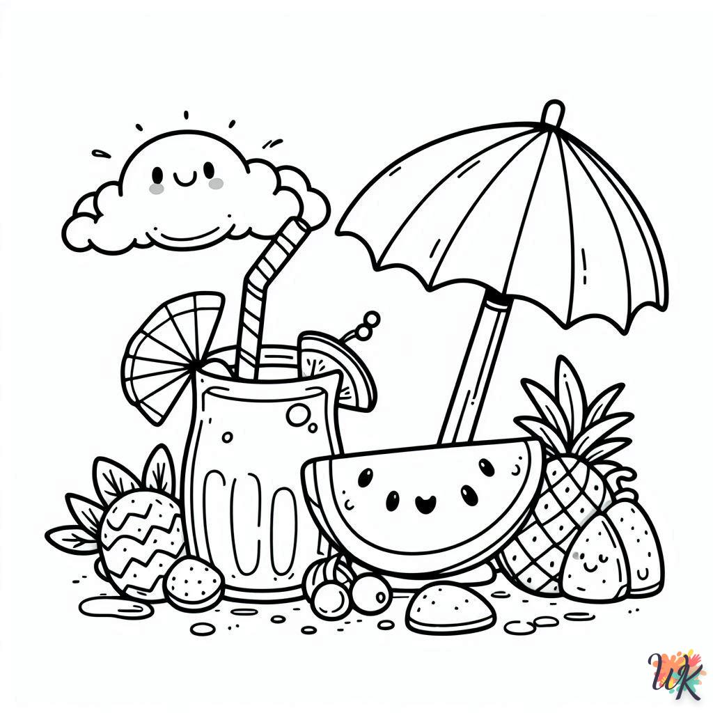 Dibujos Para Colorear Verano