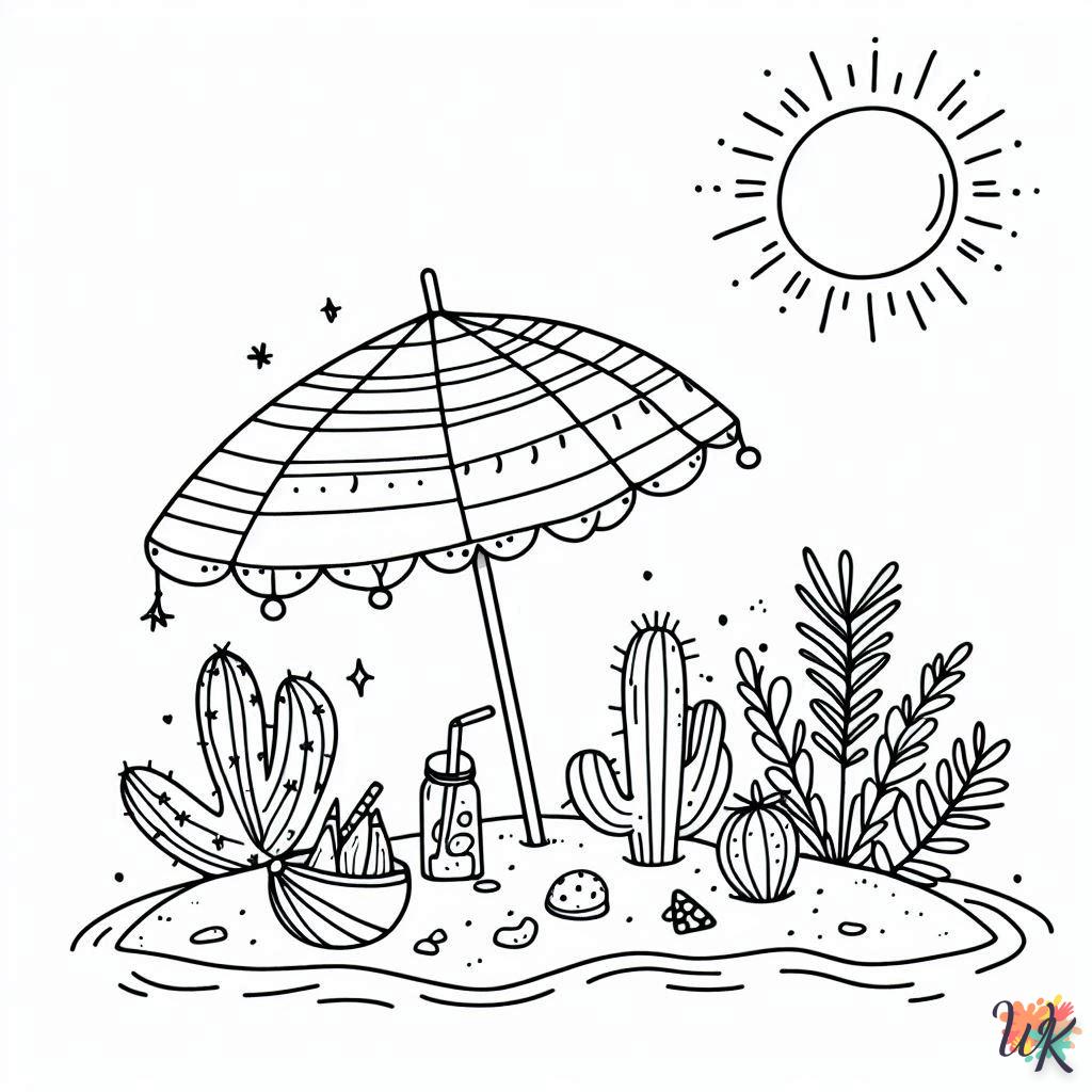 Dibujos Para Colorear Verano