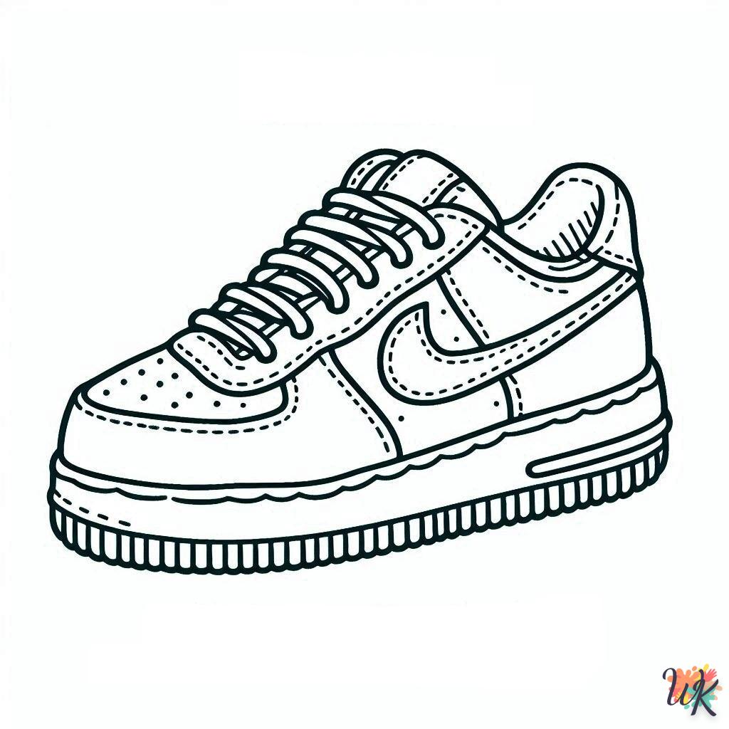 Dibujos Para Colorear Zapatillas