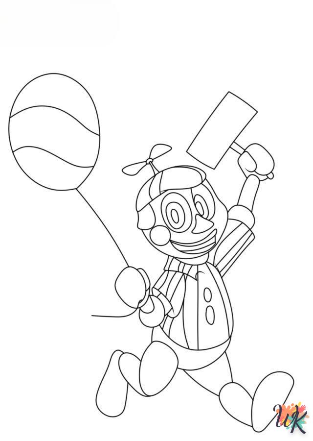 Dibujos para Colorear Balloon Boy 3