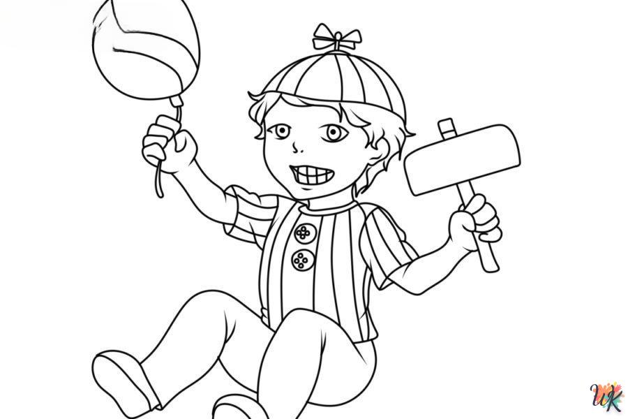 Dibujos para Colorear Balloon Boy 4