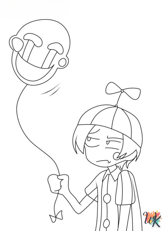Dibujos para Colorear Balloon Boy 6