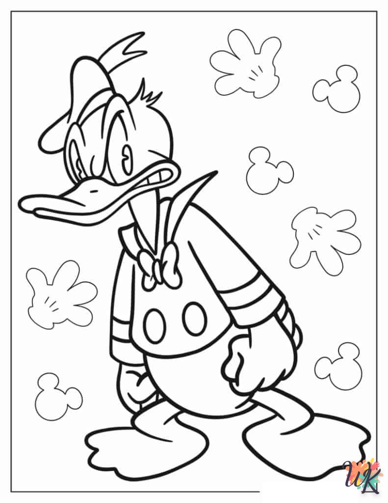 Dibujos para Colorear Donald
