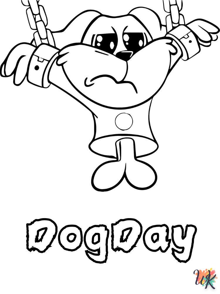 DogDay para colorear 6