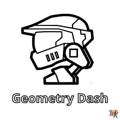 Geometry Dash para colorear 10