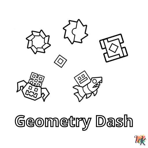 Geometry Dash para colorear 2
