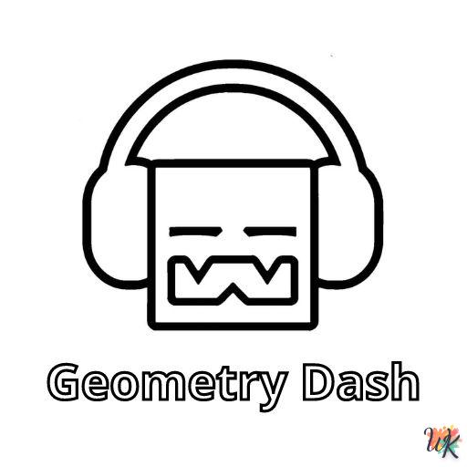 Geometry Dash para colorear 3