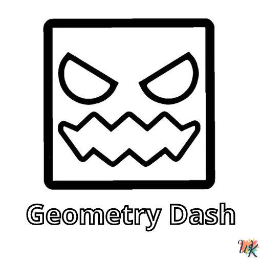 Geometry Dash para colorear 4