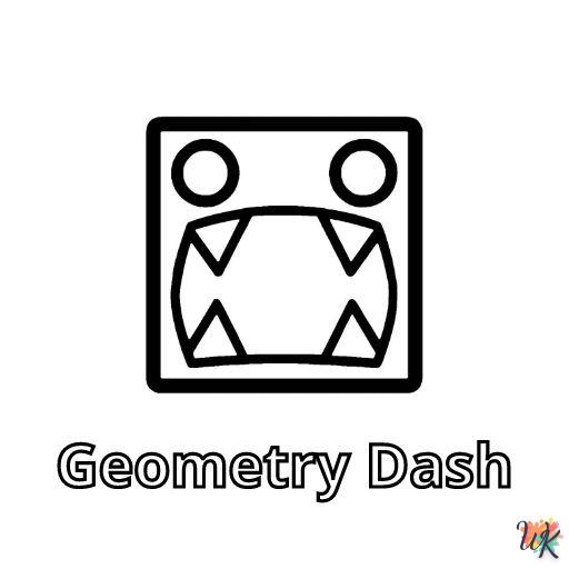 Geometry Dash para colorear 8