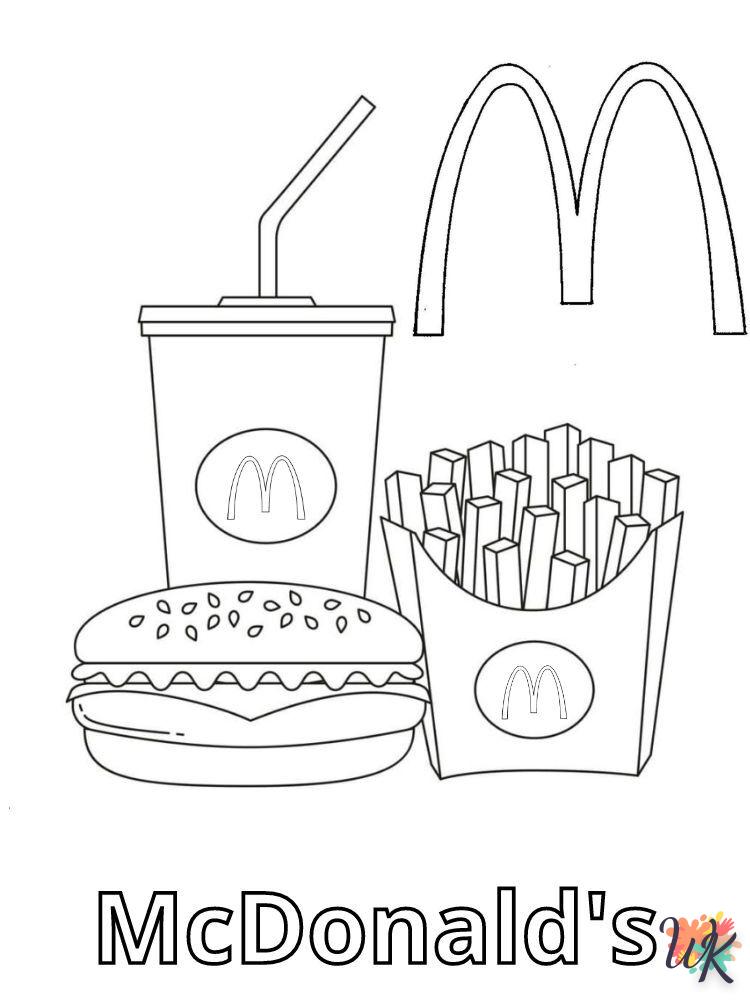 McDonald’s para colorear 1