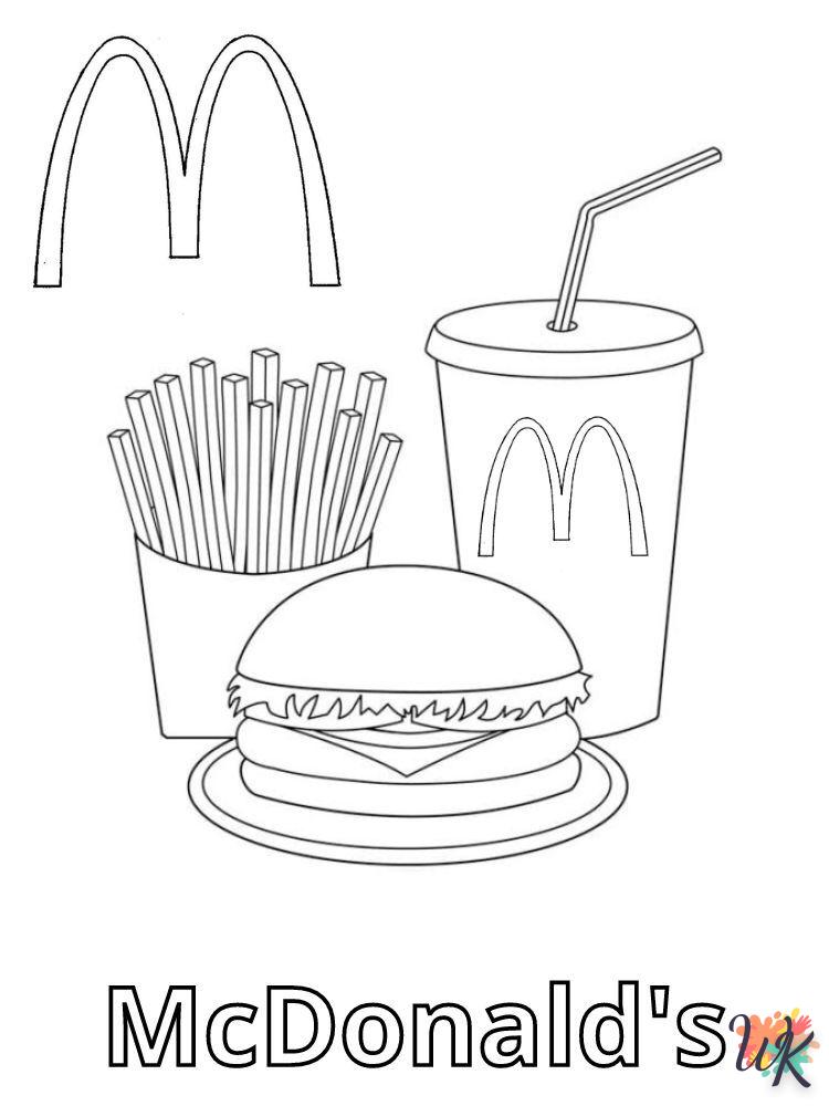 McDonald’s para colorear 4