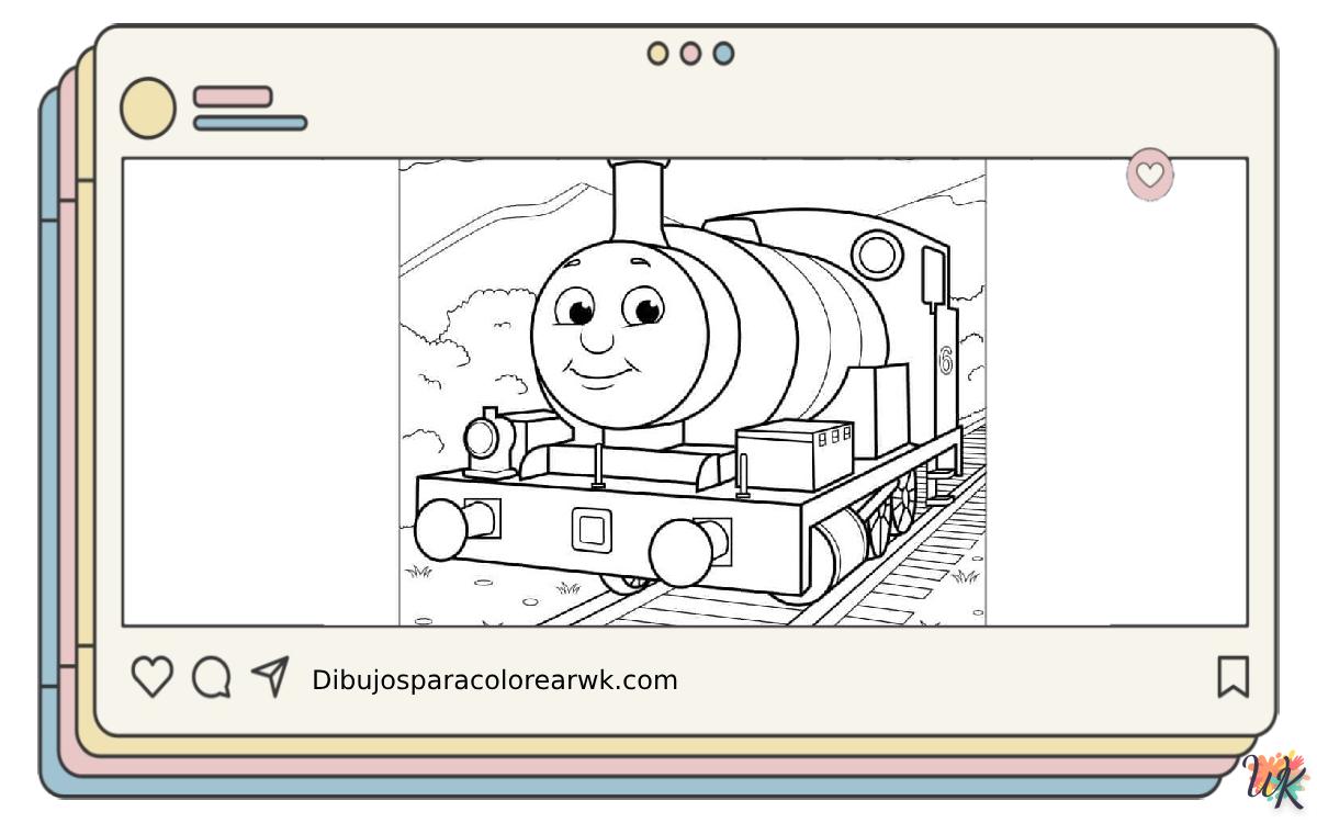 42 Dibujos Para Colorear Thomas y sus amigos