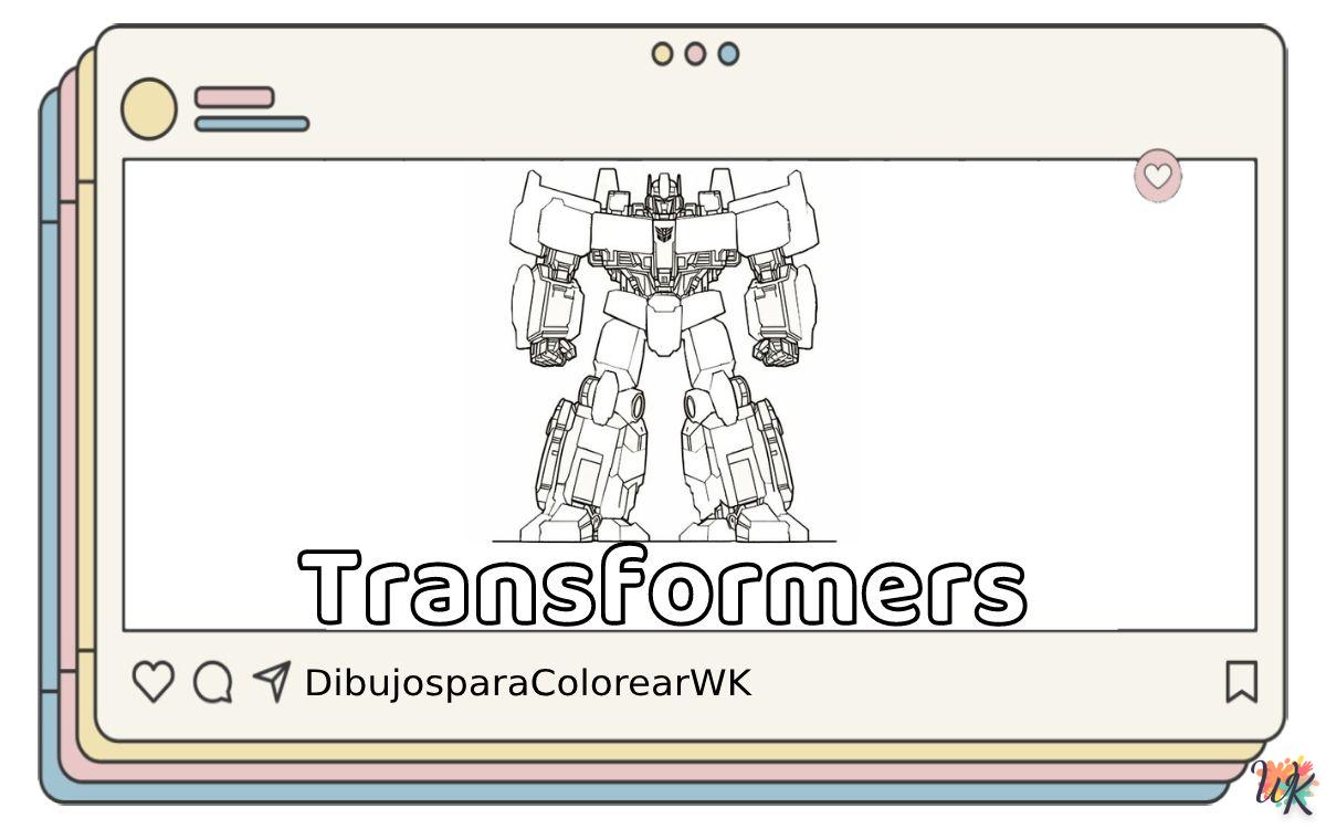 32 Dibujos Para Colorear Transformers