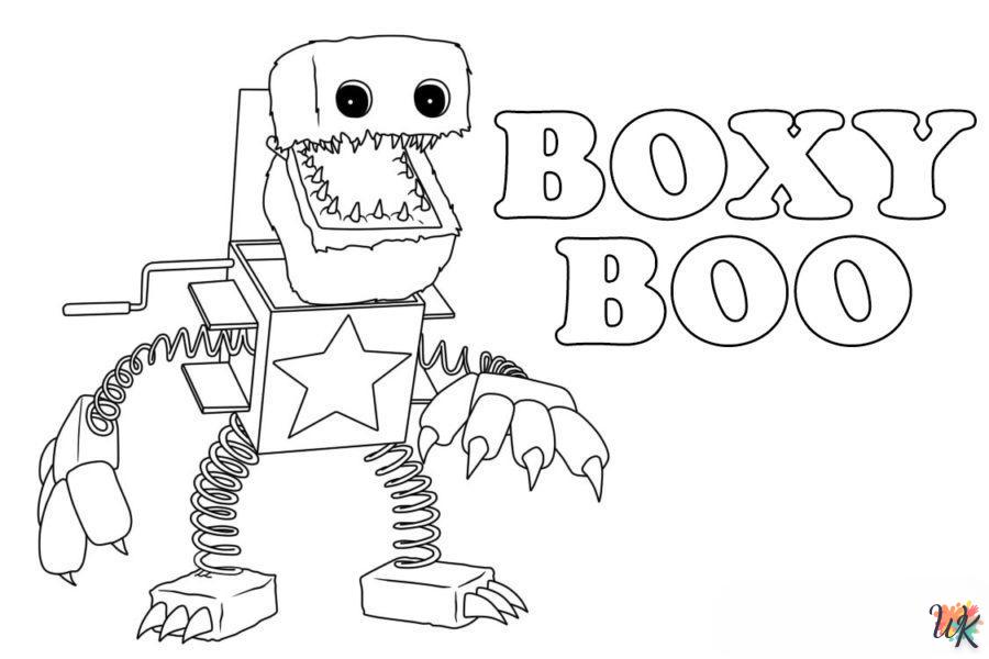 Dibujos Para Colorear Boxy Boo 19
