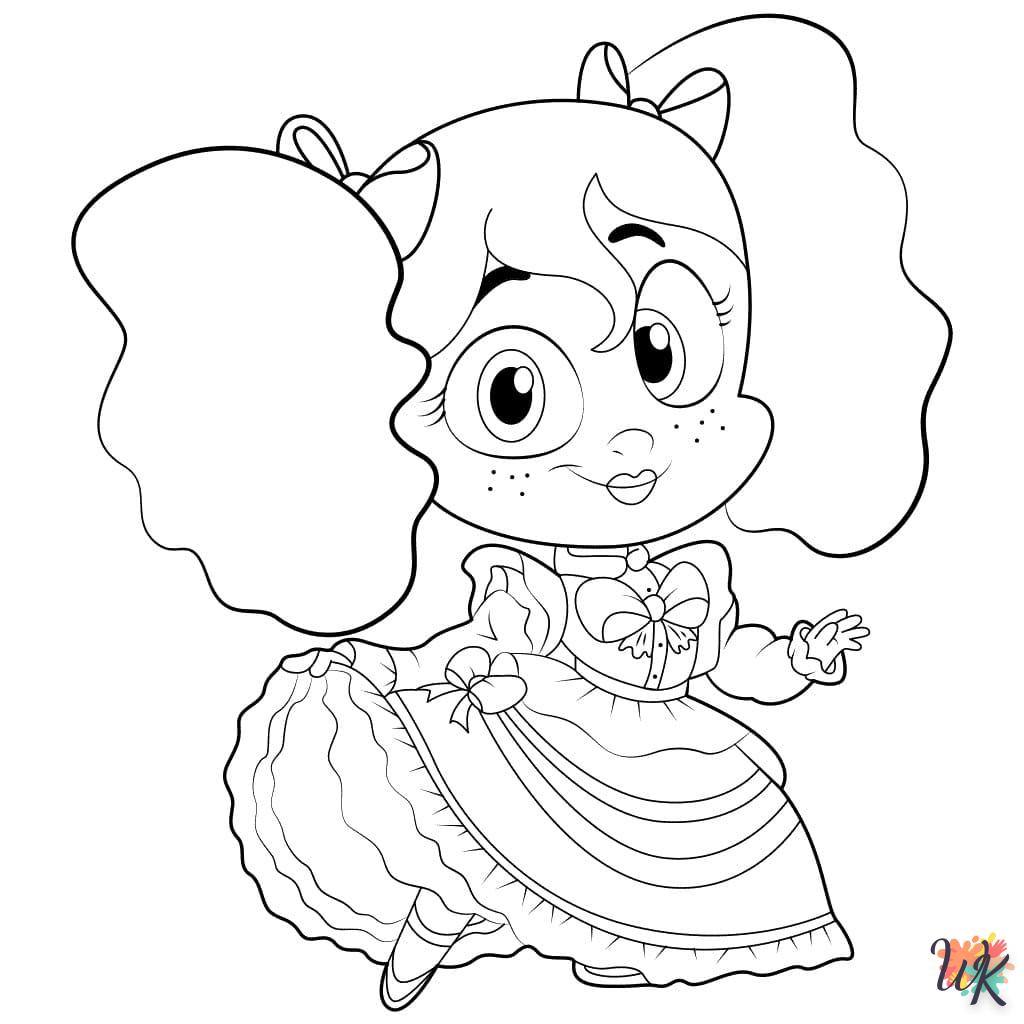 Dibujos Para Colorear Poppy Doll 11