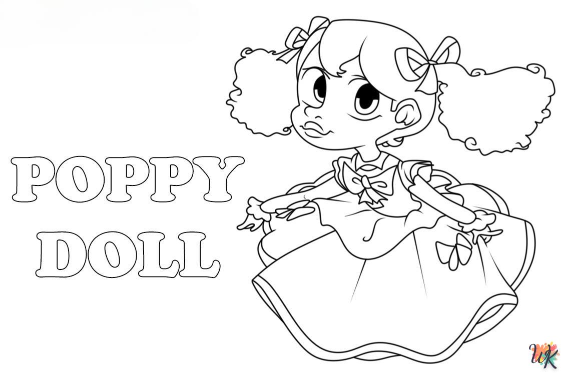 Dibujos Para Colorear Poppy Doll 18