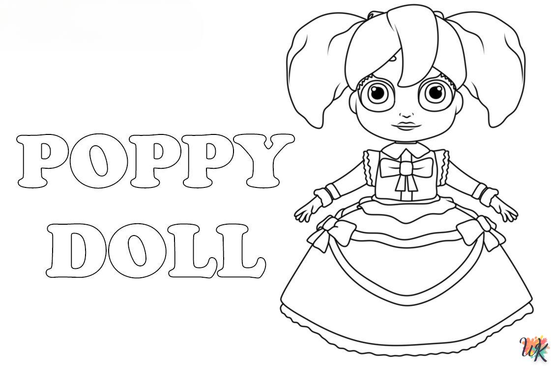 Dibujos Para Colorear Poppy Doll 19