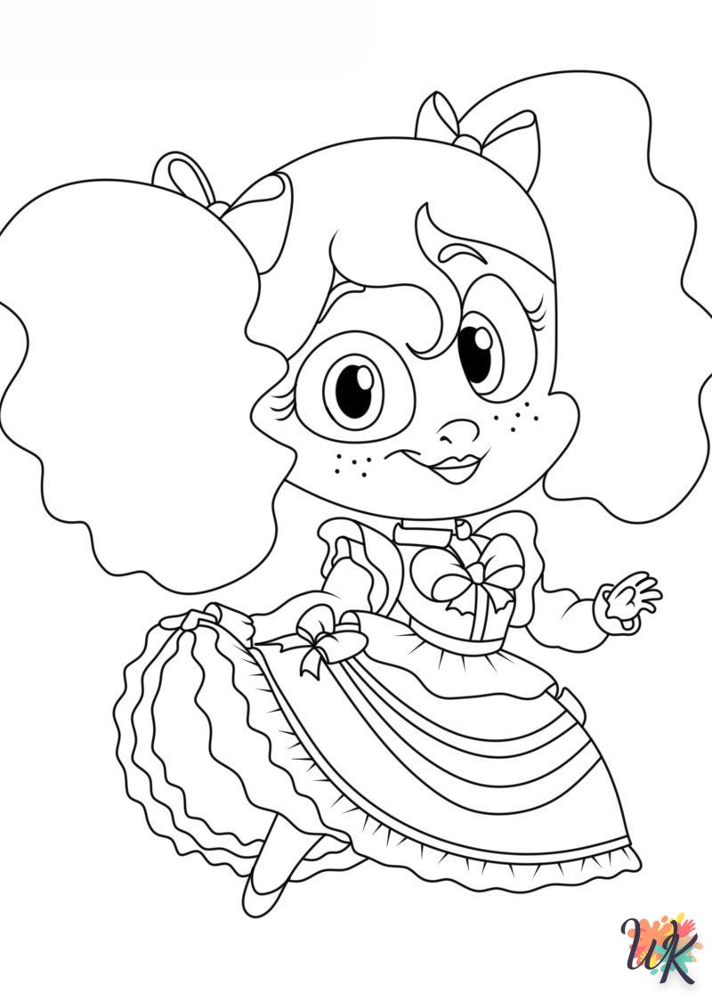 Dibujos Para Colorear Poppy Doll 21