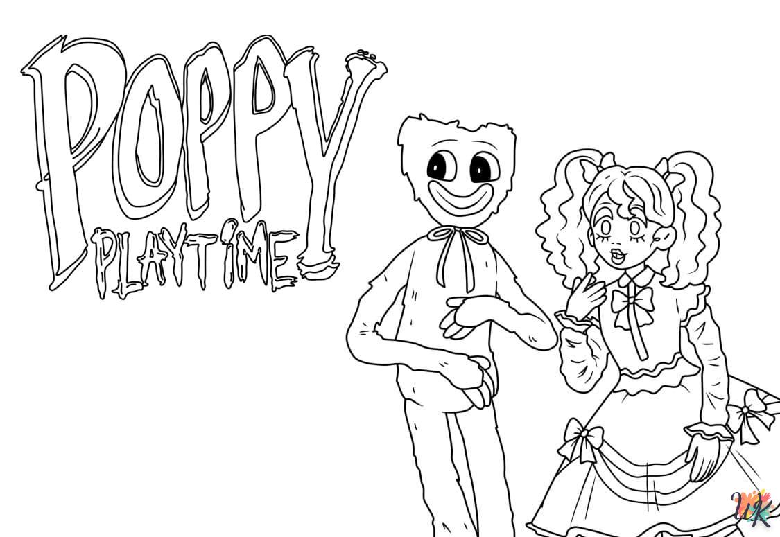 Dibujos Para Colorear Poppy Doll 6