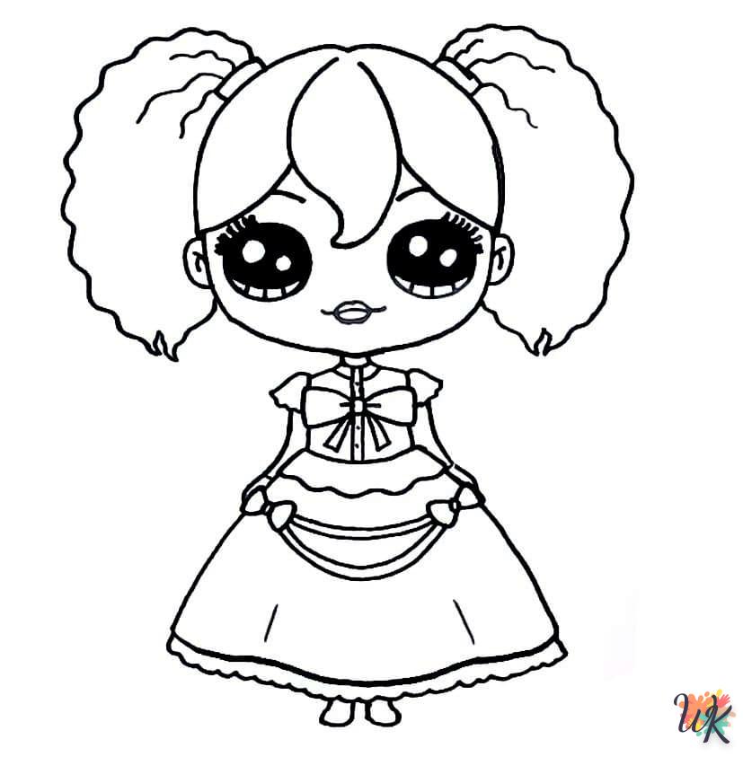 Dibujos Para Colorear Poppy Doll 8