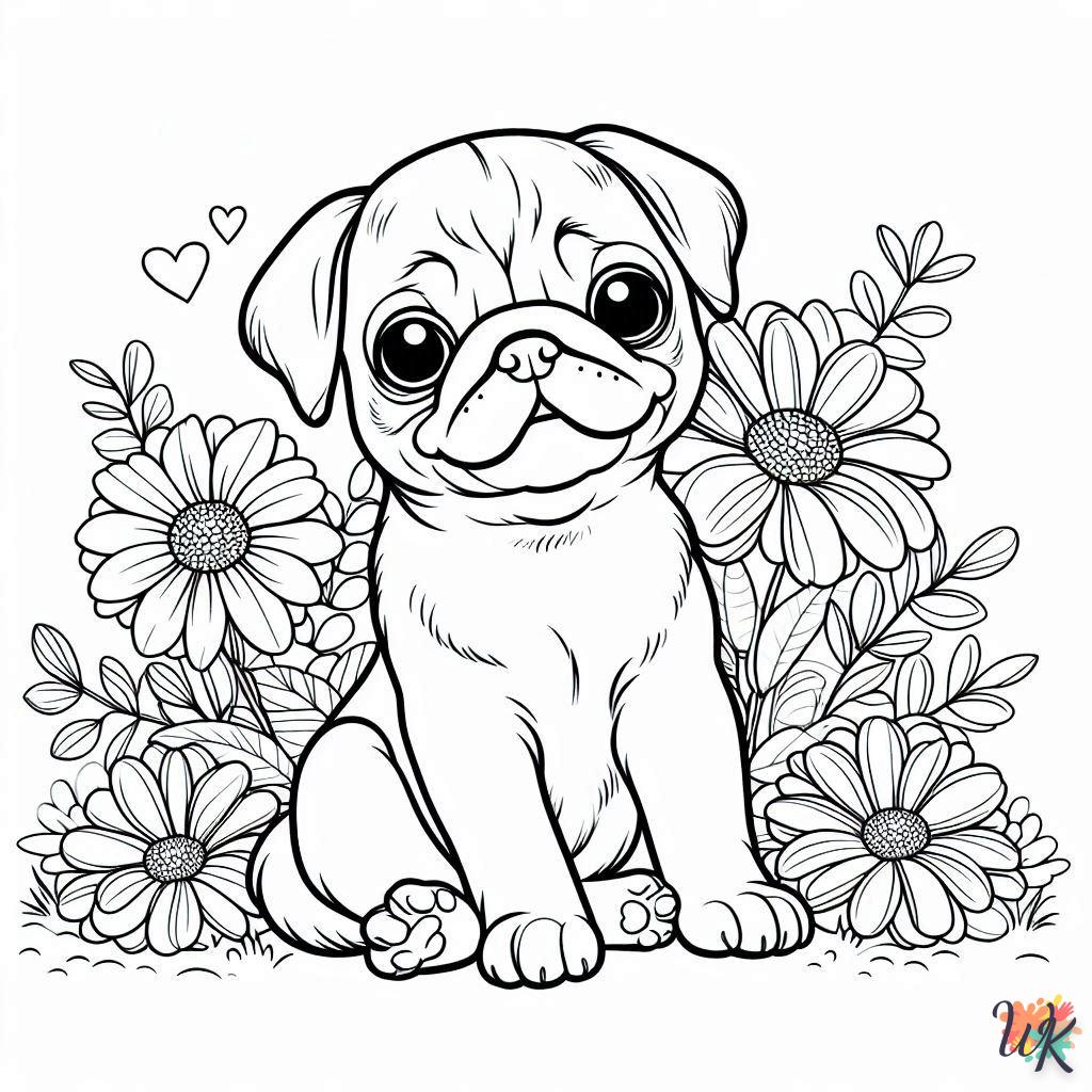 Dibujos Para Colorear Pug