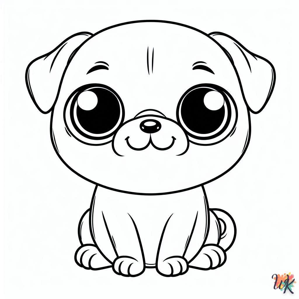 Dibujos Para Colorear Pug