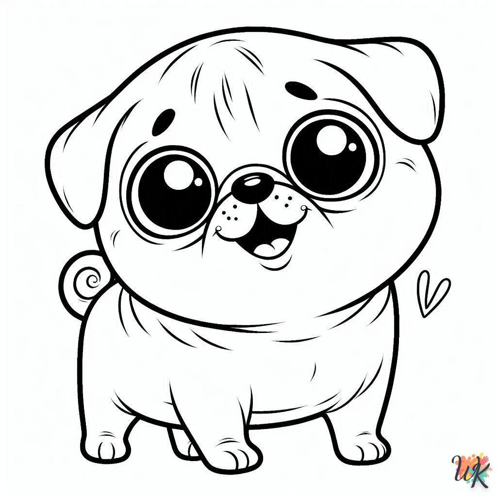 Dibujos Para Colorear Pug