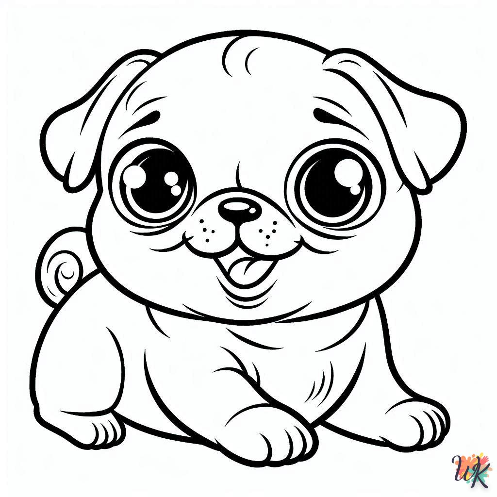 Dibujos Para Colorear Pug