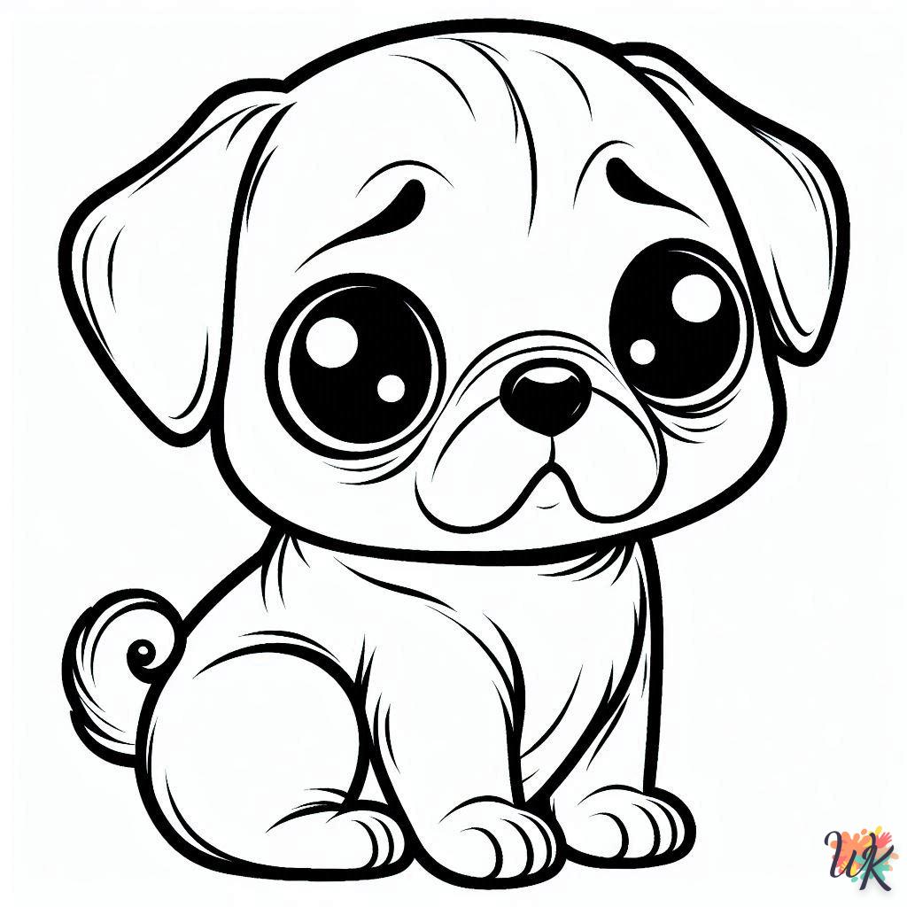 Dibujos Para Colorear Pug