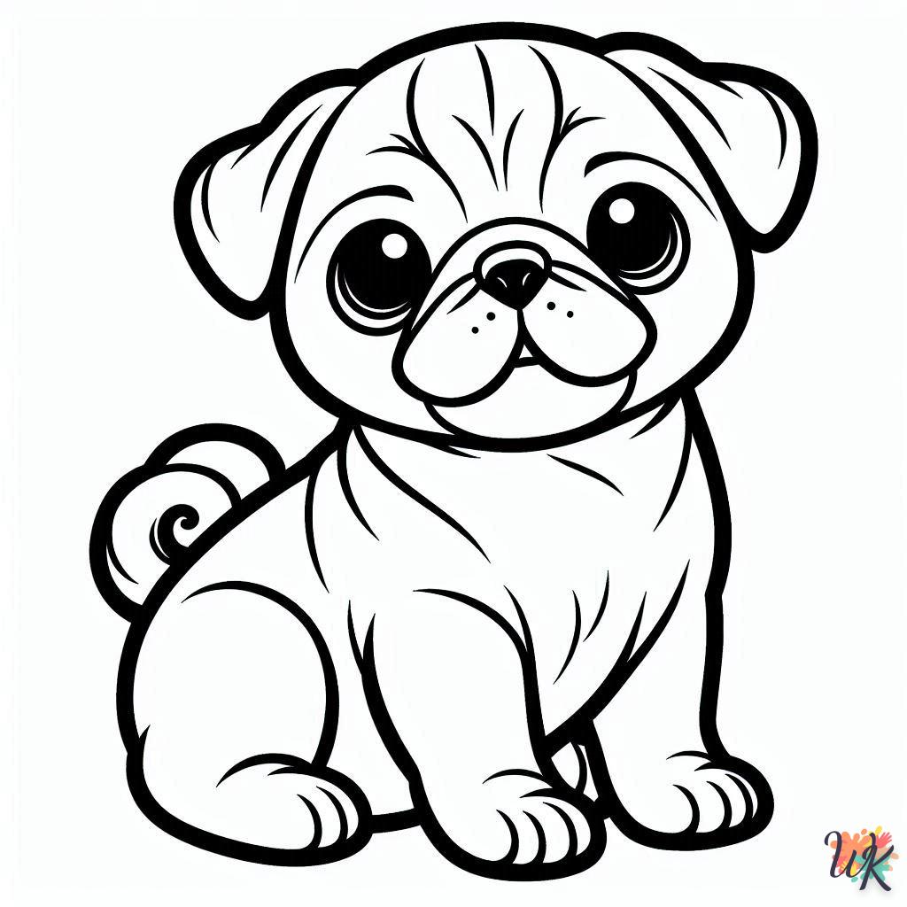 Dibujos Para Colorear Pug