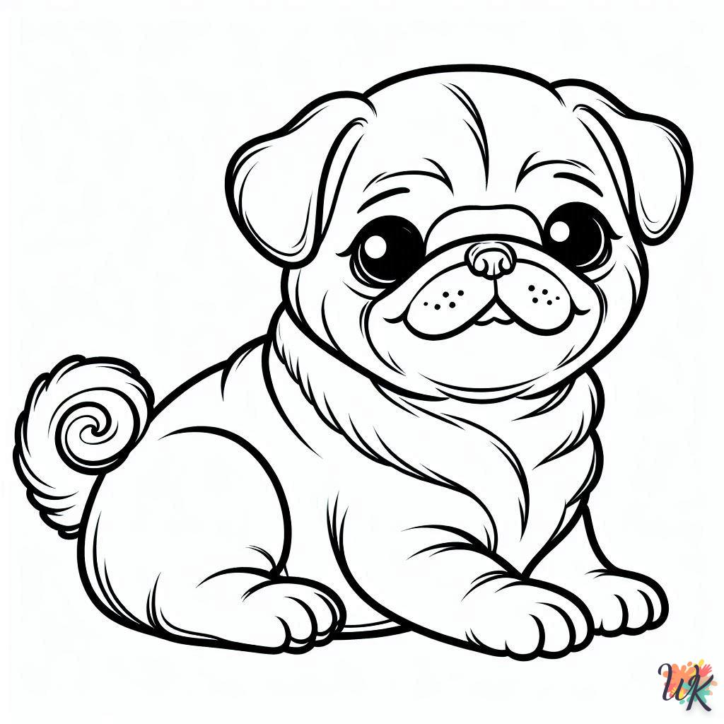 Dibujos Para Colorear Pug