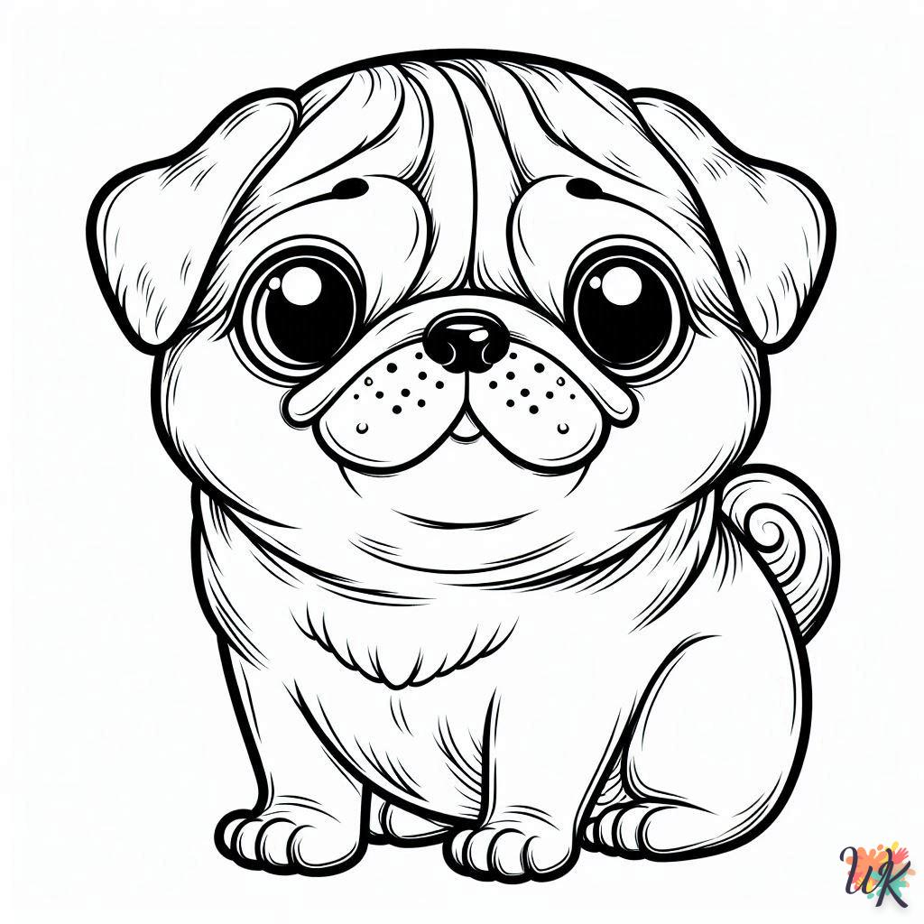 Dibujos Para Colorear Pug