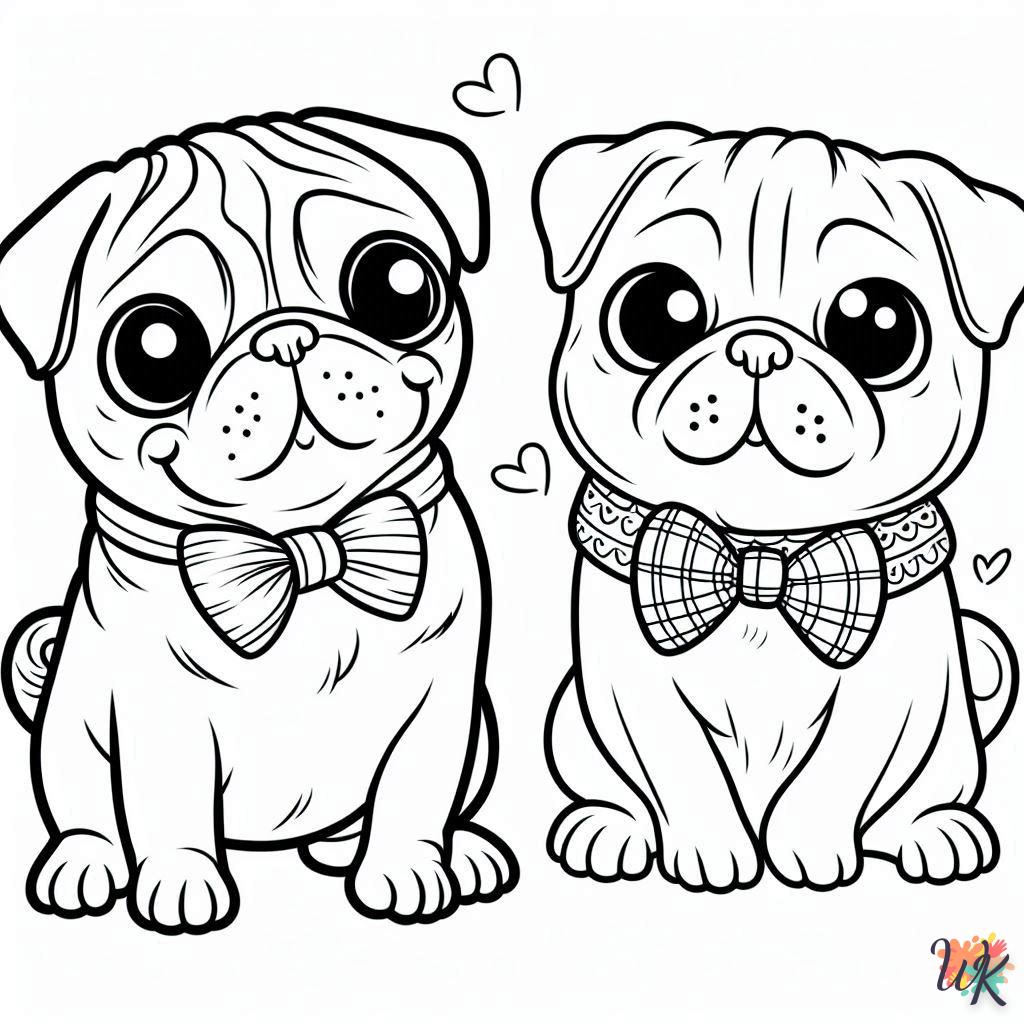 Dibujos Para Colorear Pug