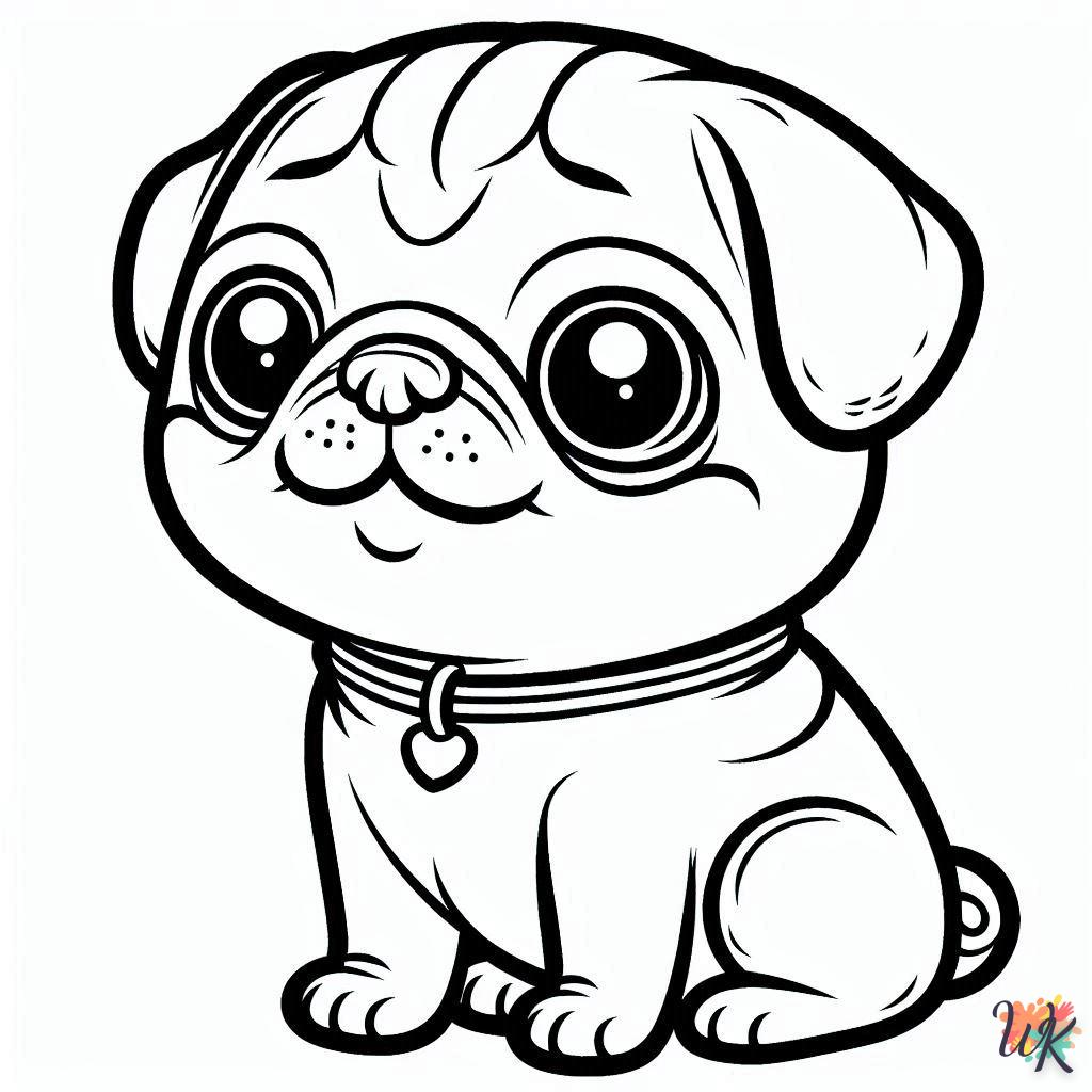 Dibujos Para Colorear Pug