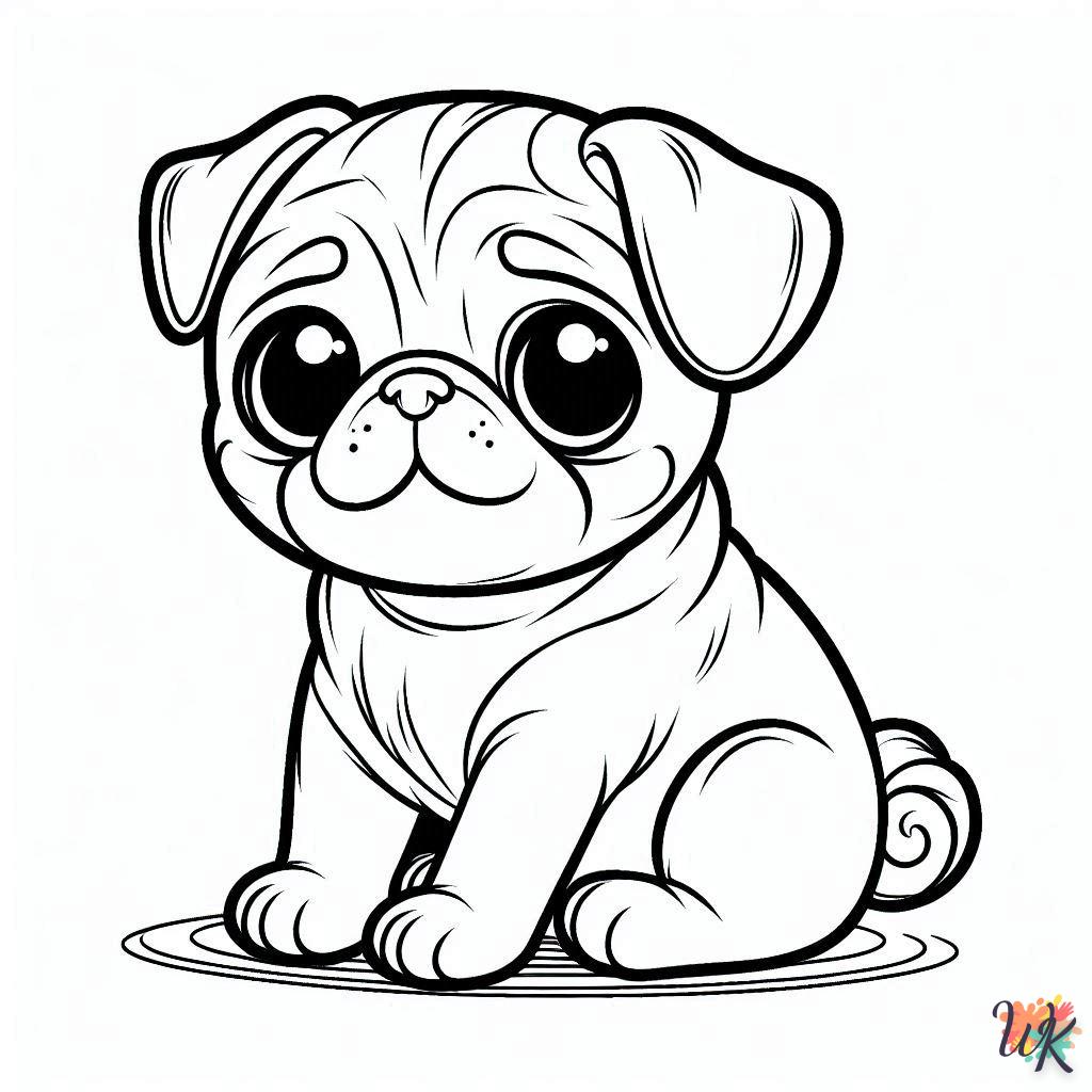 Dibujos Para Colorear Pug