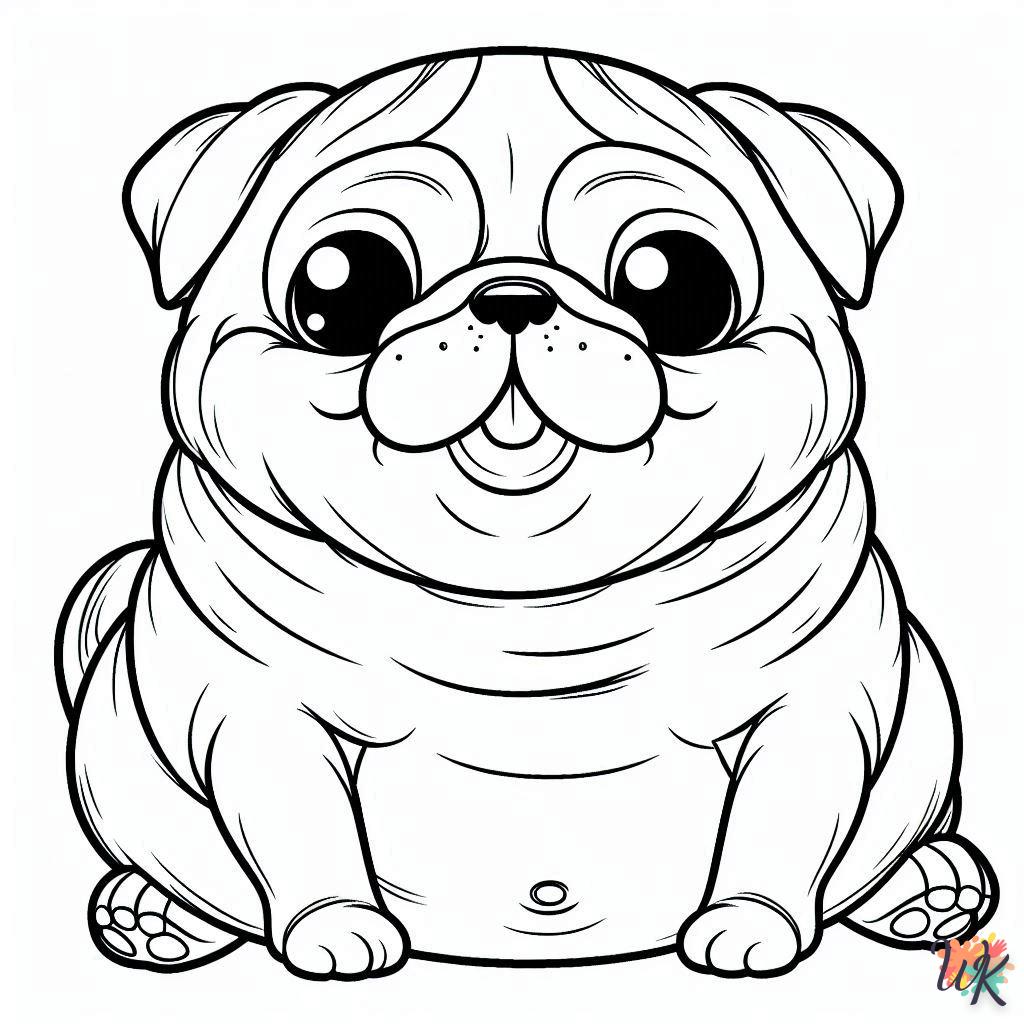 Dibujos Para Colorear Pug